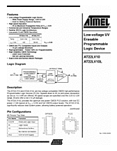 DataSheet AT22LV10L pdf